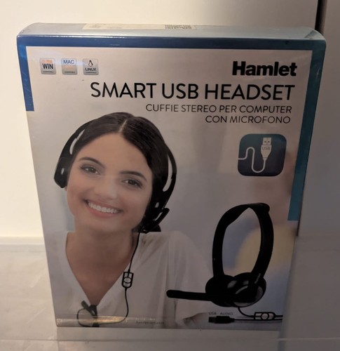 Hamlet smart usb headset - usb,