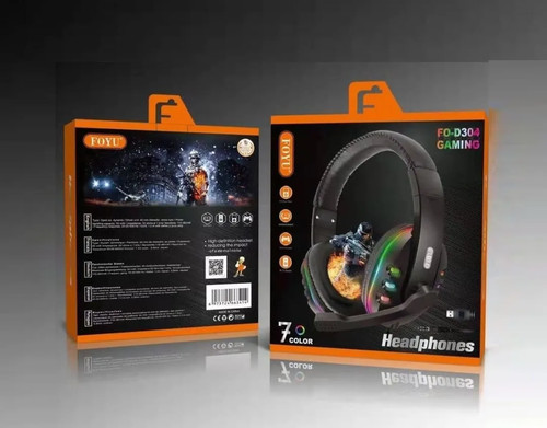 Cuffie con microfono luci - , led